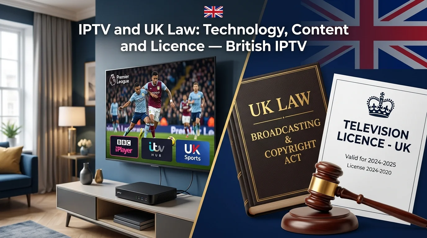 Is IPTV legal in the UK — technology, content rights and TV Licence explained